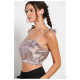 Bodytalk Γυναικείο Cropped Top with Straps